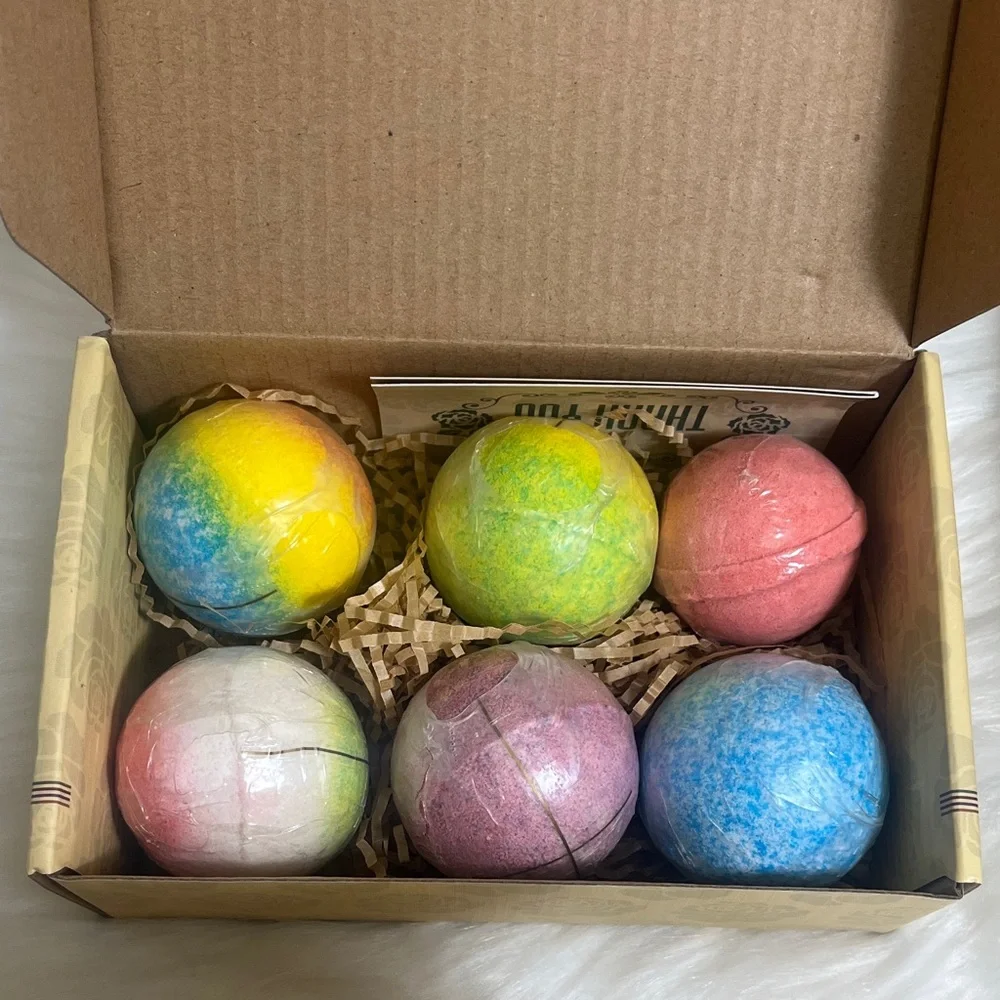 New Bundle of 3 Boxes Bath Time Essentials Oil Bath Bombs Set